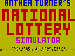 Anthea Turner's National Lottery Simulator (1996)(CSSCGC)